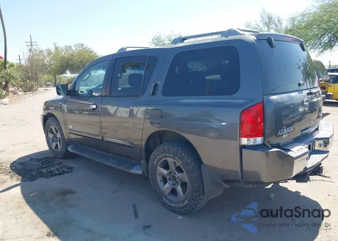 2005 Nissan Armada Se из США, поврежденный, VIN 5N1AA08B15N708061